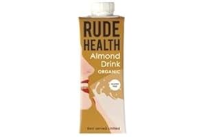 Rude Health Dairy Free & Unsweetened Almond Drink 250ml x 10