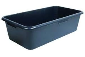 TEC HIT 515040 - Auge à Mortier - En Plastique - 40 Litres - Noir