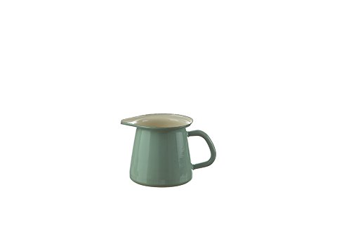 Preisvergleich Produktbild Münder Emaille - Kännchen - Milchkännchen - Sahnekännchen - Mint - Ø11cm - 700ml