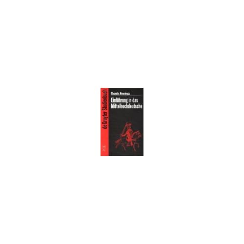 [PDF] Download Einführung in das Mittelhochdeutsche Kostenlos