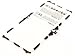 Produktbild MicroBattery Samsung Galaxy Note Battery 3.8V-31.24Wh 8220mAh, MBTAB0035 (3.8V-31.24Wh 8220mAh Samsung Galaxy Note 10.1 2014 Edition SM-P600/P601/P605 T8220E/)