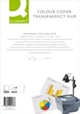 Ejecución: 0,10 mm Q-Connect KF00533 - Transparencias A4 para impresoras láser (50 unidades)