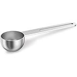 ZACK 20272 Vico Kaffeema&szlig;, Edelstahl matt