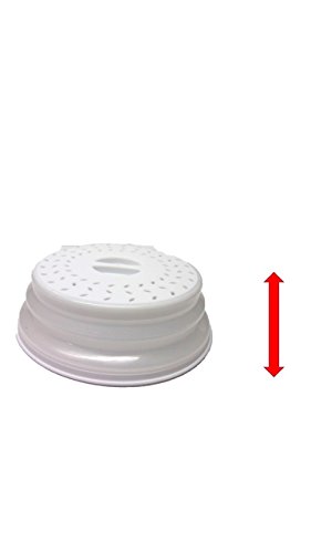 Mikrowellen-Abdeckhaube NEU auch als Sieb nutzbar faltbar wenig Platz und immer Griffbereit - 2