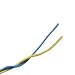 Produktbild Cables UK Überbrückungsdraht Draht 500 m gelb/blau
