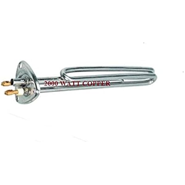 Buy Generic Heating Element for Geyser with (ISI Mark) 2 KW / 2000Wt  Triangle/Tikona Shape, grey Online at Low Prices in India - Amazon.in