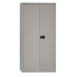 Bisley E722A03-at1-001 1806x914x400mm Stationery Cupboard with 3 Shelves - Goose Grey