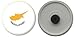 Produktbild Kühlschrankmagnet Flagge Fahne Zypern - 58mm