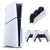 Sony PlayStation 5 Slim 1TB CD + 2 DualSense Kontrolc&uuml; + Şarj İstasyonu