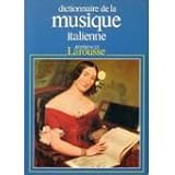 Dictionnaire de la musique italienne
