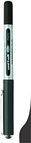 1 X UNI-BALL Eye UB-150 Roller Ball Pen Micro (0.5mm) Black
