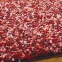 Flair Rugs Fondant Truffle Shaggy Rug, Cranberry, 120 x 170 Cm