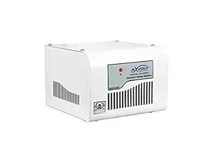 AXVOLT 500 VA Copper Voltage Stabilizer for Fridge/Refrigerator up to 450 Liter with 3 Years Warranty White