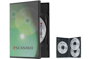 Dragon Trading, 5 custodie a 3 scomparti per CD/DVD/BLU RAY, 22 mm, colore nero
