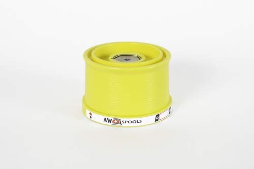 Mv Spools Bobinas y Accesorios compatibles con Carrete Shimano Ultegra 14000 Xsd (Amarillo, 0.10/300m-0.12/250m-0.14/230m)