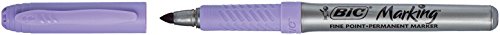 BIC Marking Color Permanent Marker / wasserfester Marker mit Rundspitze für viele Oberflächen / 10 bunte Stifte im Köcher / Strichstärke 1,1 mm - 2