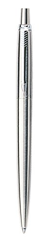 Parker 1870803 Jotter Kugelschreiber (edelstahl mit Chromeinfassung, blaue Tinte, Blisterpackung) - 2