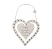 Produktbild Plakette mit englischer Aufschrift 'Always My Mother, Forever My Friend', Shabby Chic