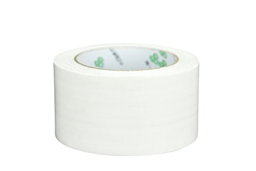 Preisvergleich Produktbild FiveSeasonStuff Prämie High Stärke Panzerband / Panzertape / Gewebeband / Duct Tape, Klebstoff Einseitig Klebeband, Teppich Band, Stark Wasser Resistent Band (Panzertape - Weiß (6cm Breit x 20m Lang))