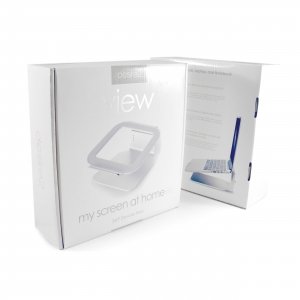 Desire2 Ansicht MyScreen Aufzug Riser Ergonomische Tischständer Höhenverstellbar für Macbook, Notebook und Laptop – Crafted Aluminium-Legierung Silber - 6