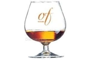 Bonollo Calice di Grappa, Vetro, Cilindrico, 2 Unit