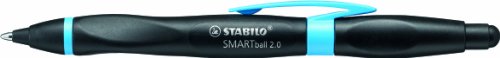 Stabilo Smartball 2.0 in schwarz/cyan Kugelschreiber und Stylus (für Tablets, Smartphones und Rechtshänder) Schreibfarbe blau - 3