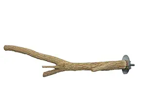 Waynes Small Bottlebrush Wood Bird Cage Perch