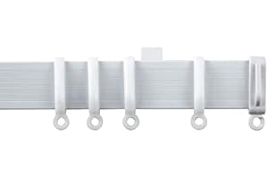 NEW EDGE BLINDS White PVC Track Up To 420cm (125cm)