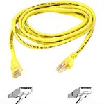 Belkin Cat5 UTP RJ45 Cross-Over Kabel gelb