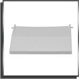 Astral - Compuerta de skimmer para piscina, de color blanco, se incluye el perno