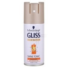 THREE PACKS of Schwarzkopf Gliss Hair Repair Shine Tonic 100ml