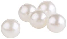 Makeup Beads for Brushes Holder Organizer Pearl Beans for Makeup Organizer Box Cases (White)