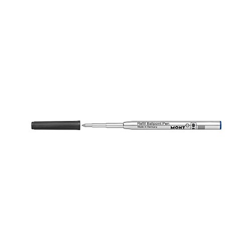 Montblanc „Pacific Blue“ 116214 Kugelschreiber Ersatzminen B / 2 Kugelschreibermine blau / Ballpen Refill - 2