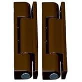 Pvc Kapı Metal Menteşe 95Mm Kahverengi