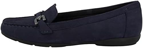 Geox D Annytah Moc A, Mocassini Donna, Blu (Dk Blue), 37 EU