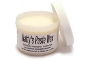 Roaduserdirect Poorboys World Natty's Clear Paste Wax For All Cars & 2 Applicator Pads