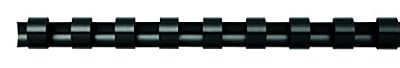 Fellowes 5345707 - Pack de 100 Anneaux plastiques - - 8 mm A4 - Noir