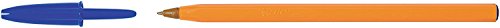 BIC Kugelschreiber Orange fine / 20 Kulis in Blau / Strichstärke 0,35 mm – fein / Dokumentenecht - 3