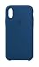 Produktbild Apple Silikon Case (Iphone Xs) - horizontblau