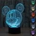 Produktbild Mickey Mouse LED Lampe 3D