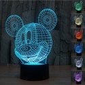 Preisvergleich Produktbild Mickey Mouse LED Lampe 3D