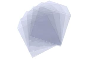Vision Media Lot de 50 pochettes en plastique avec rabat pour DVD/CD