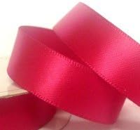Three Kings 15 mm x 7 m Double Sided Satin Ribbon Roll, Beauty Pink