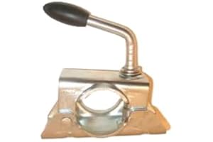 M.A.D MYLDAN AUTO DESIGN Heavy Duty Clamp Jockey Wheel, 48mm, Steel, Bolt-on or Weld-on Mount - 5215