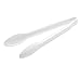 Produktbild Platte Pleasers 4 Stück Kunststoff Servierzange – Grillzange – Weiß 30,5 cm (30 cm)