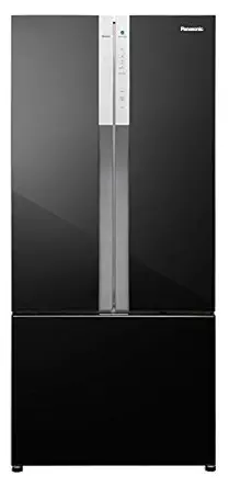 Panasonic Econavi 551 L 6-Stage Inverter Frost-Free Multi-Door Refrigerator (NR-CY550GKXZ, Black Glass, Powered by Artificial Intelligence)