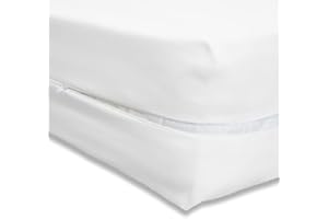 DECASATEXTIL Funda de colchón Microfibra, Transpirable, Anti bacterias - Disponible en Diferentes Medidas - (Cama 135cm)
