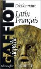 couverture de : Dictionnaire latin-fran&ccedil;ais