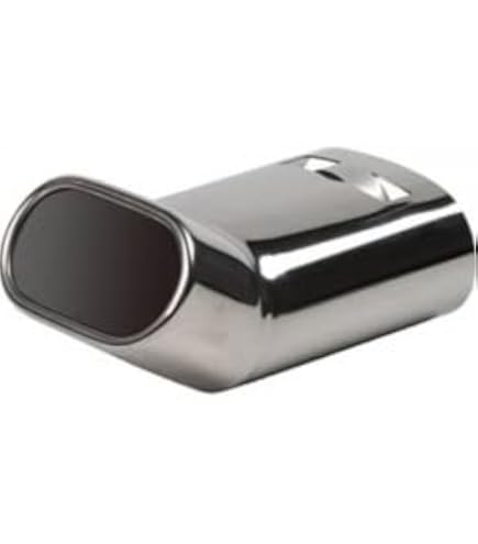 CARTUNER® Auspuffblende Endrohr Edelstahl 80mm N1-61 Mit Absorber F