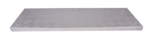 Preisvergleich Produktbild Alu-Stufenmatte aus Riffelblech,75x25cm